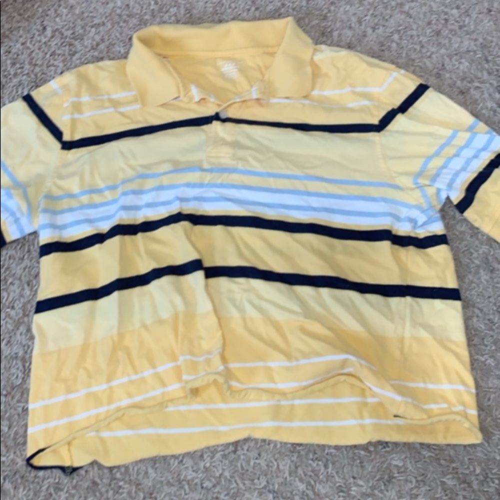Originally men’s top but cut into crop top